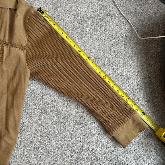 Vintage 90s Genuine Suede Leather Western Tan Jacket | Rodelli Uomo Retro Coats - Picture 10 of 14